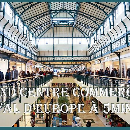 Appartement Avec Salle De Jeux Privee,10Min De Disney Transport En Commun 6 Couchages Шантлуп-ан-Бри Экстерьер фото