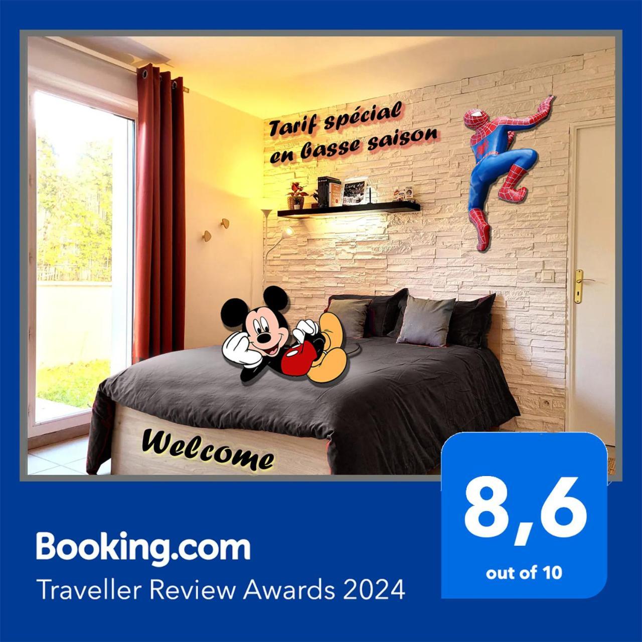 Appartement Avec Salle De Jeux Privee,10Min De Disney Transport En Commun 6 Couchages Шантлуп-ан-Бри Экстерьер фото